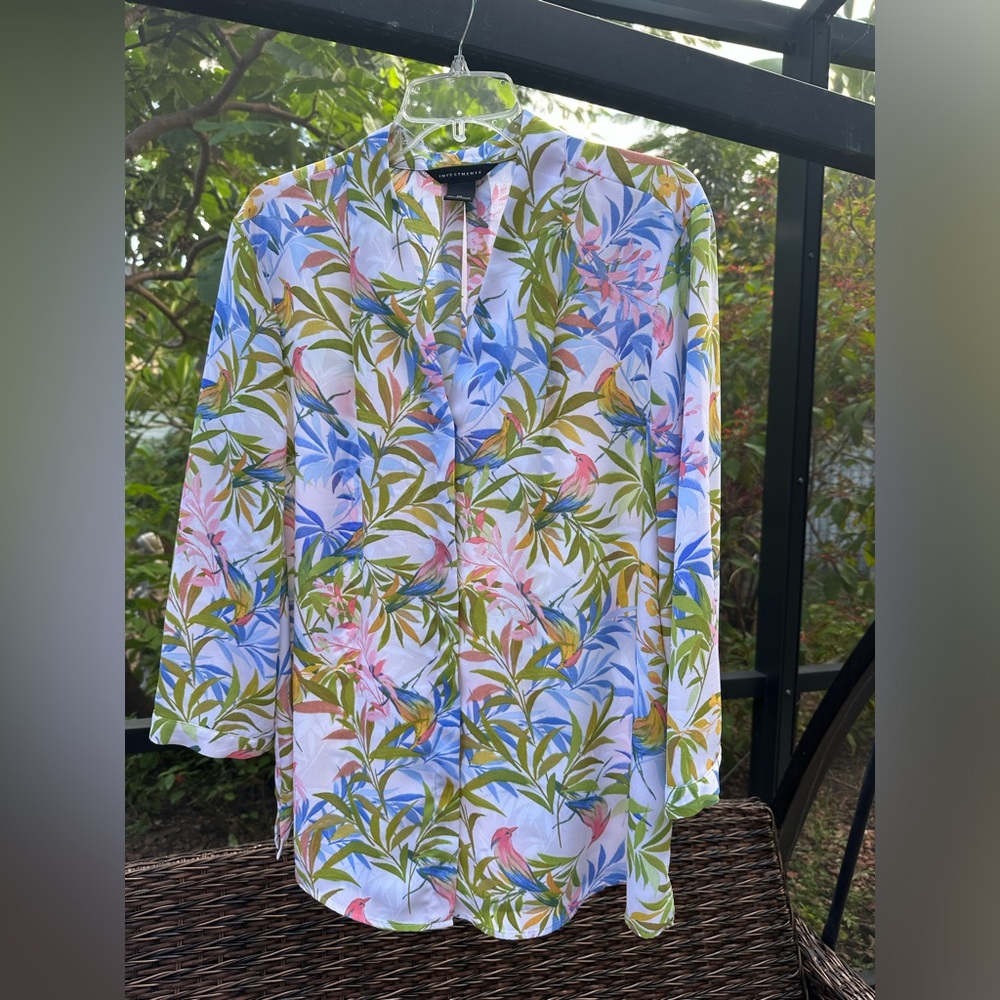 Investments Multicolor Floral Blouse